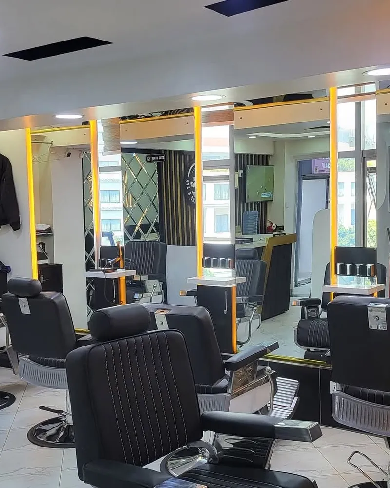 Inside Blispa Barbershop & Spa